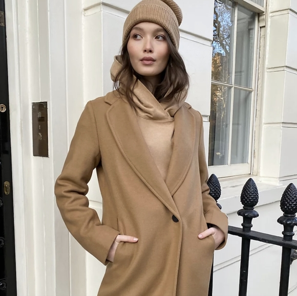 Aritzia | The Steadman Coat | Camel - Picture 3 of 13